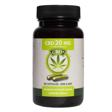 CBD Capsules (Jacob Hooy) 4% 20 mg