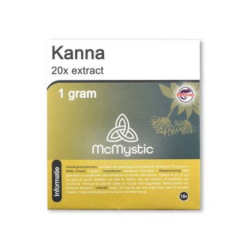 Kanna extract 20X [Sceletium tortuosum] (McMystic) 1 gram