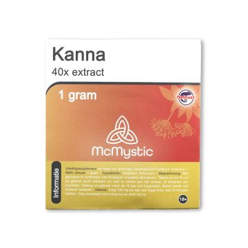 Kanna Extract 40X (McMystic) 1 gram