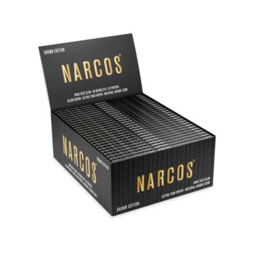 Narcos Brown Vloei | King-Size Slim