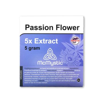 Passiebloem Extract 5X [Passiflora incarnata] (McMystic) 5 gram 