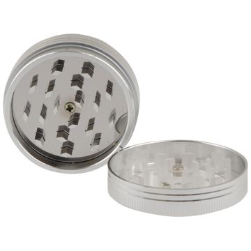 Push en Clear View Grinder Aluminium 50 mm