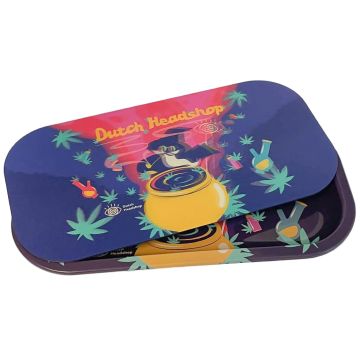 Rolling Tray met Magnetische 3D-deksel (Dutch-Headshop) 20,5 x 10,5 cm