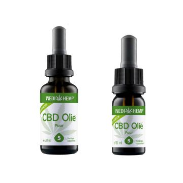 CBD Olie Puur (Wedihemp) 5% 