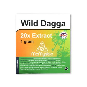 Wild Dagga extract 20X [Leonotis leonorus] (McMystic) 1 gram