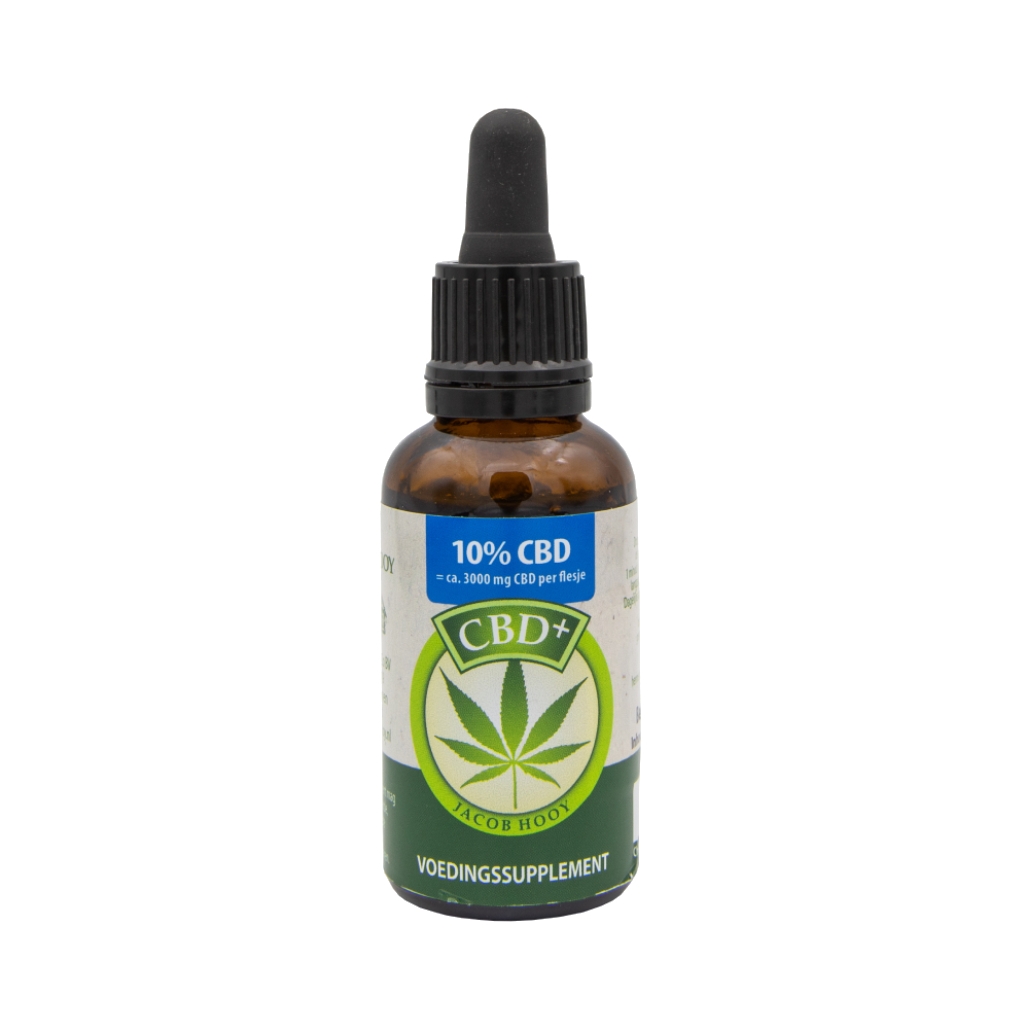 DGW-NL CBD Olie+ (Jacob Hooy) 10% 30 ml