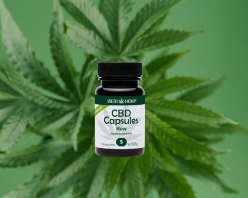 wedihemp raw cbd capsules