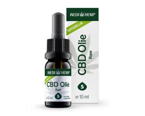 Wedihemp CBD Olie Raw 5%